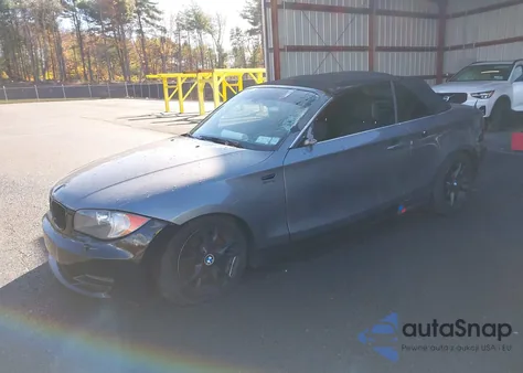 2009 BMW 128I z USA, uszkodzony, nr VIN WBAUN13579VH80529